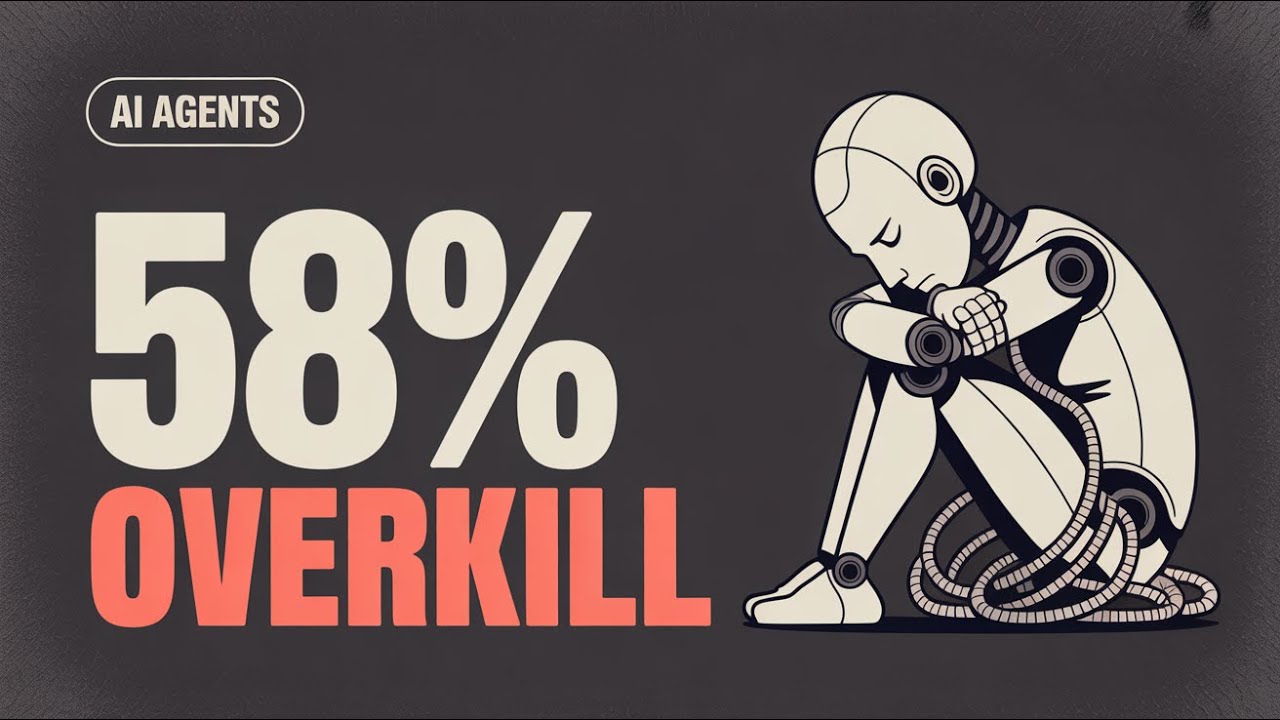 AI Agents Are Just Cron Jobs (58% Don't Need LLMs)