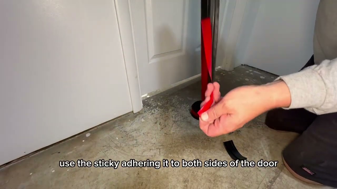 GroTheory 2 Pack Under Door Draft Stopper &ndash; Weather Stripping Door Seal for Noise, Dust | #home