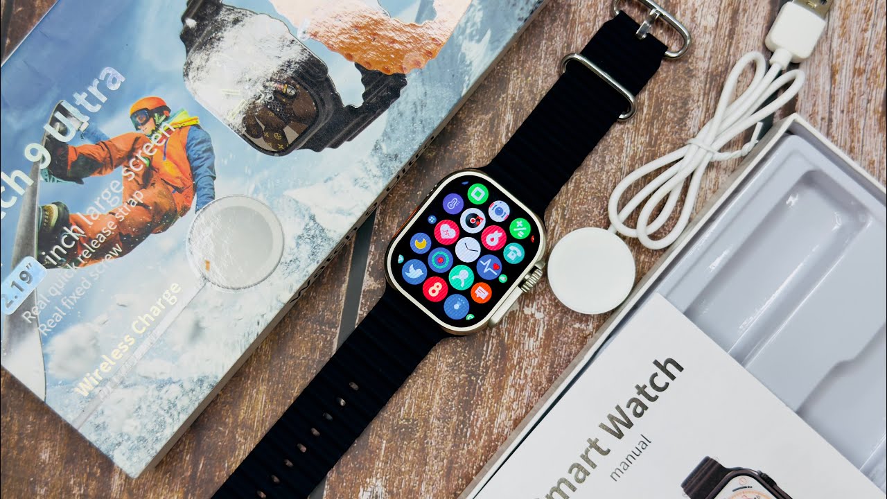 New Watch 9 Ultra with 2.19 inch large Screen✅