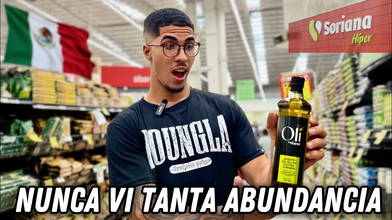 🇨🇺 CUBANO REACCIONA a un SUPERMERCADO por primera vez en MÉXICO 🇲🇽