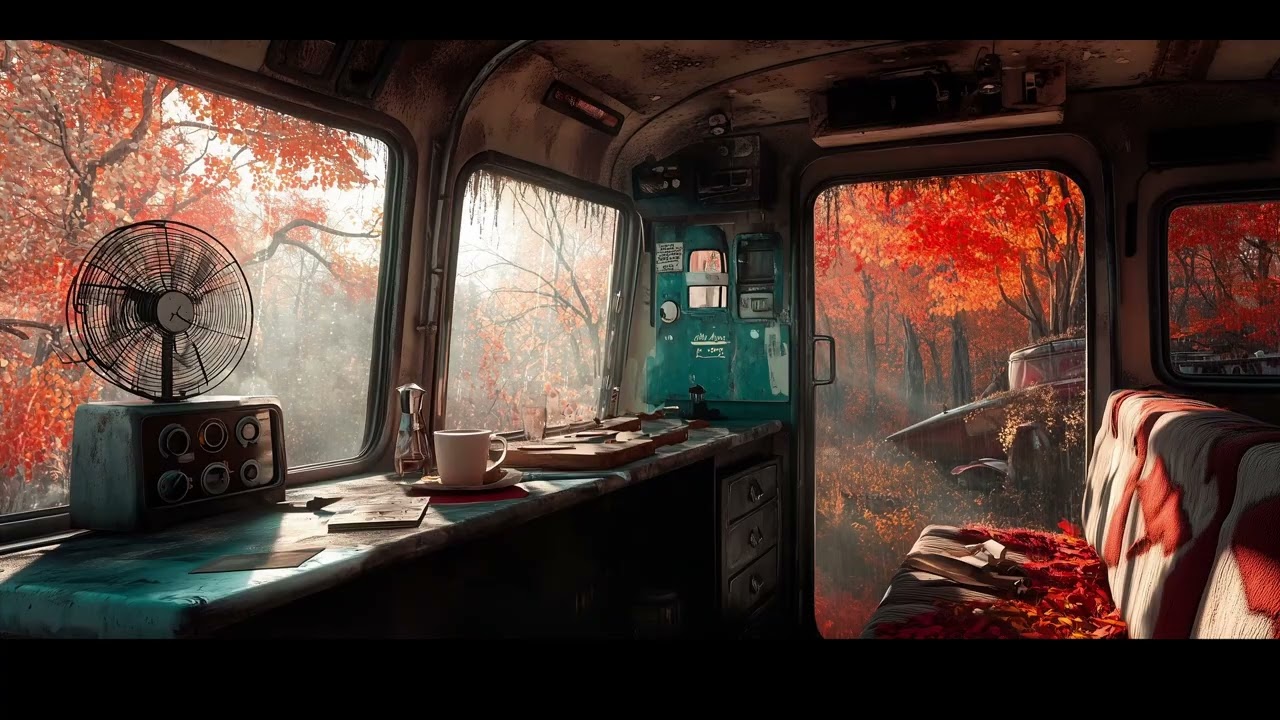 The Van has been abandoned. Dark ambient music #ambient #spacemusic #cinematicdark #cinematic