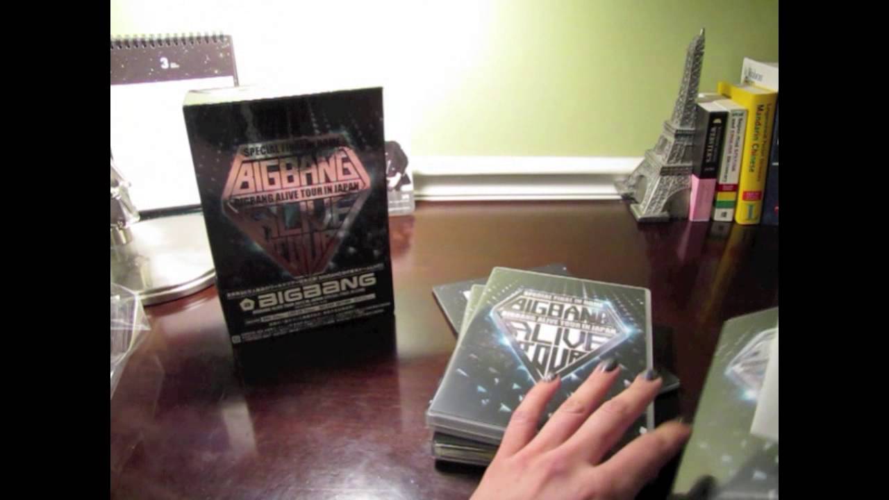 Unboxing Big Bang's 2012 Alive Tour in Japan (Special Final in the Dome) Limited Edition