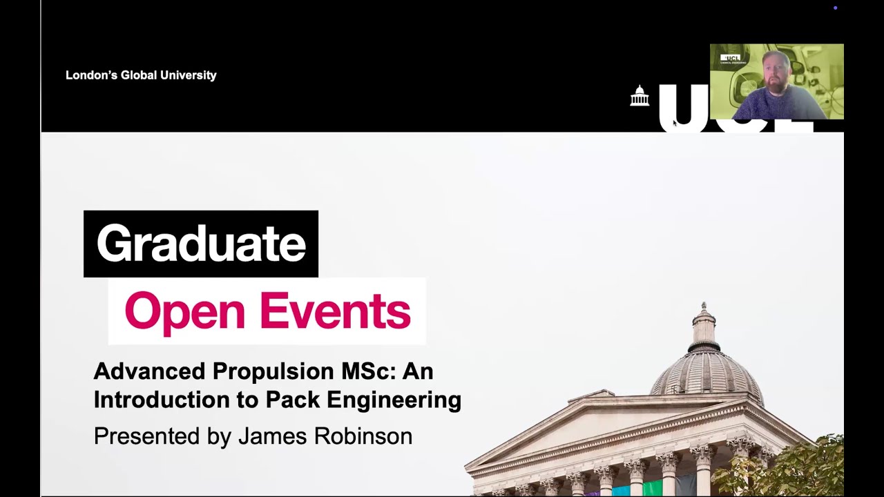 Advanced Propulsion MSc: An Introduction to Pack Engineering
