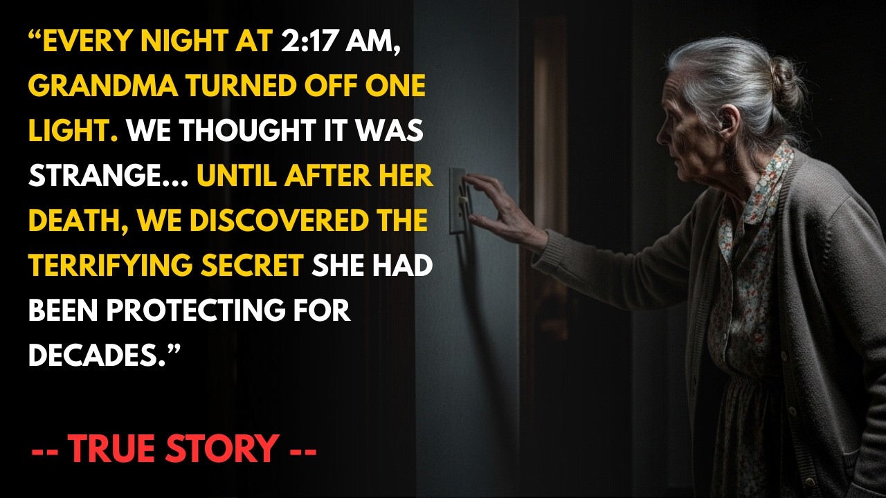 Every Night at 2:17 AM, Grandma Turned Off One Light After Her Death, We Learned Why