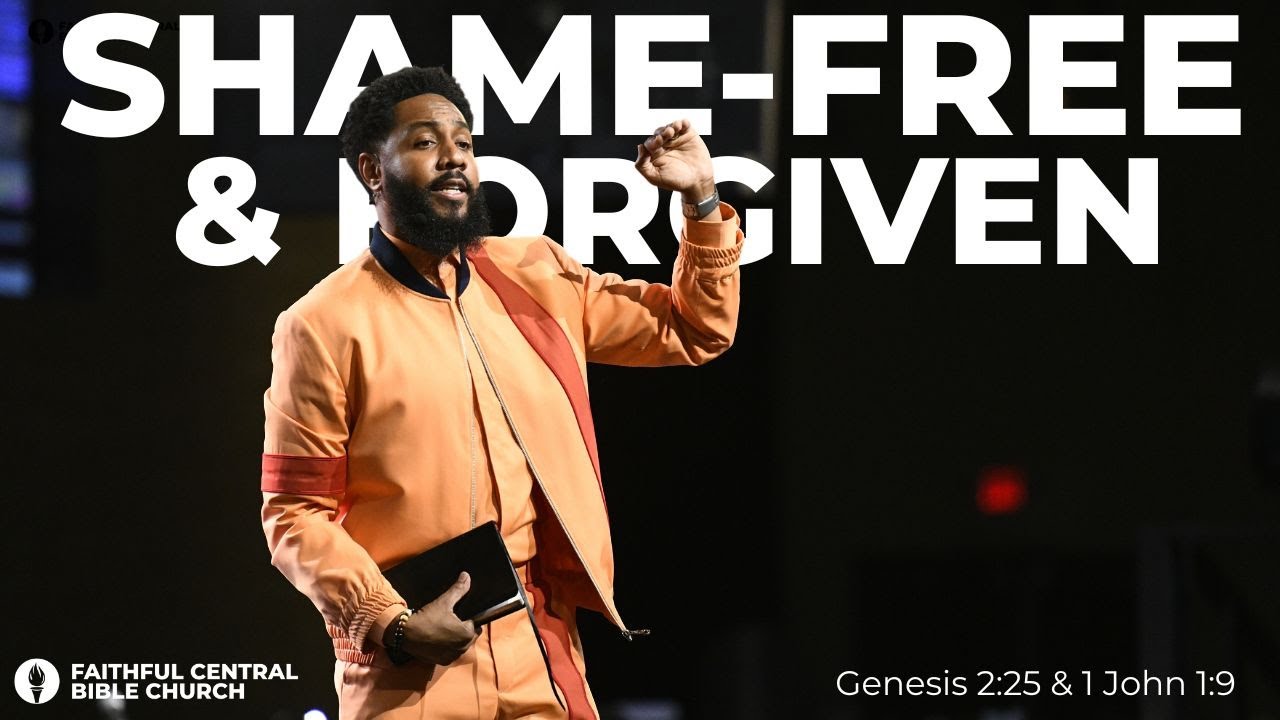 SHAME-FREE & FORGIVEN x Dr. JP Foster | Finding Freedom in Jesus