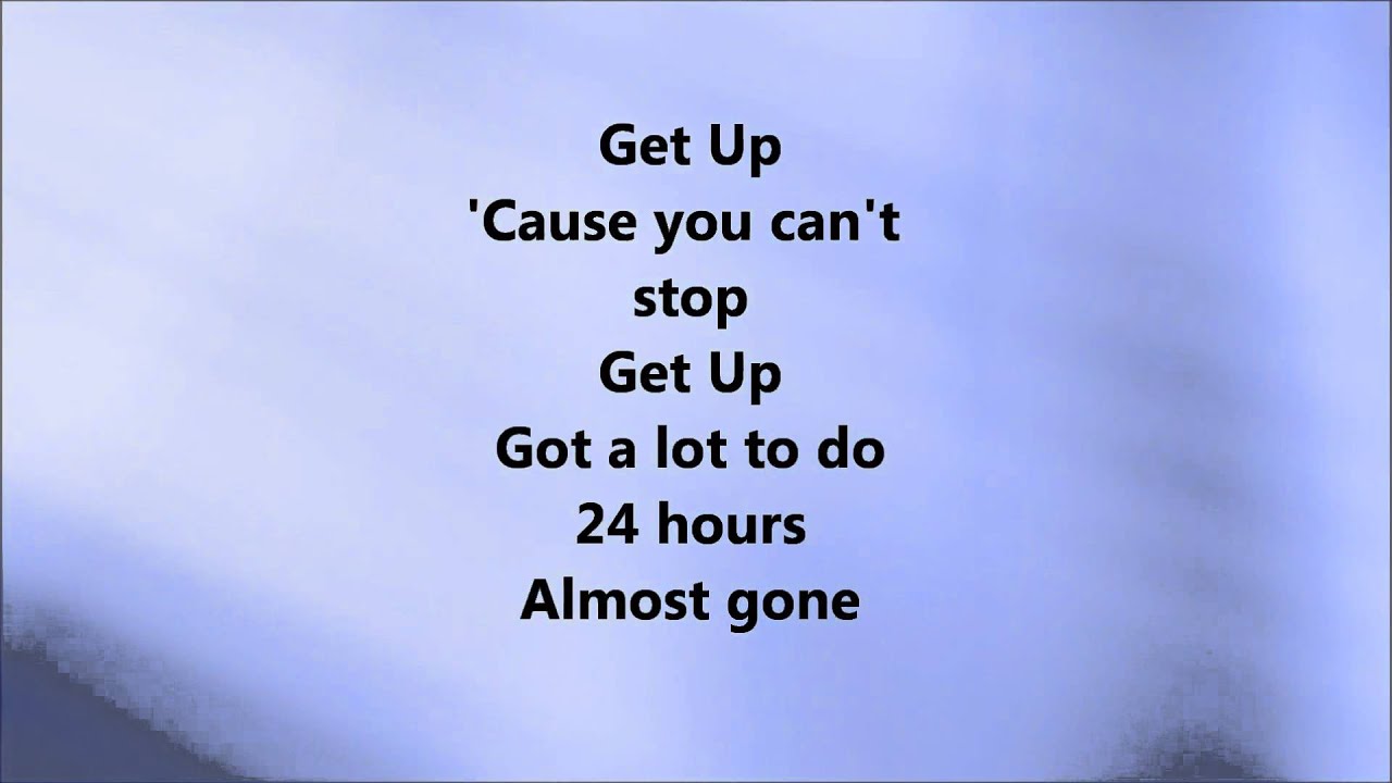 Mary Mary - Get Up (Lyrics)