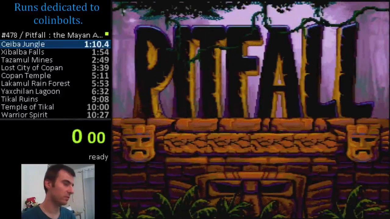 SNES Pitfall: the Mayan Adventure Any% Speedrun - 10:23