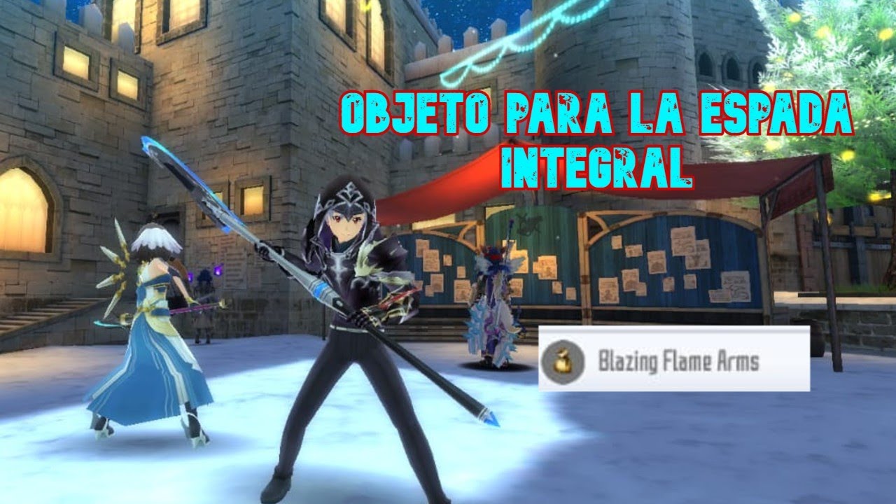 CÓMO CONSEGUIR LAS BLAZING FLAME EN SAO/SWORD ART ONLINE INTEGRAL FACTOR/ ESPAÑOL
