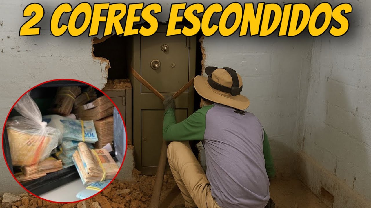 FIQUEI RICO 🤑 ACHEI 2 COFRES ABANDONADOS CHEIO DE DINHEIRO 💰 