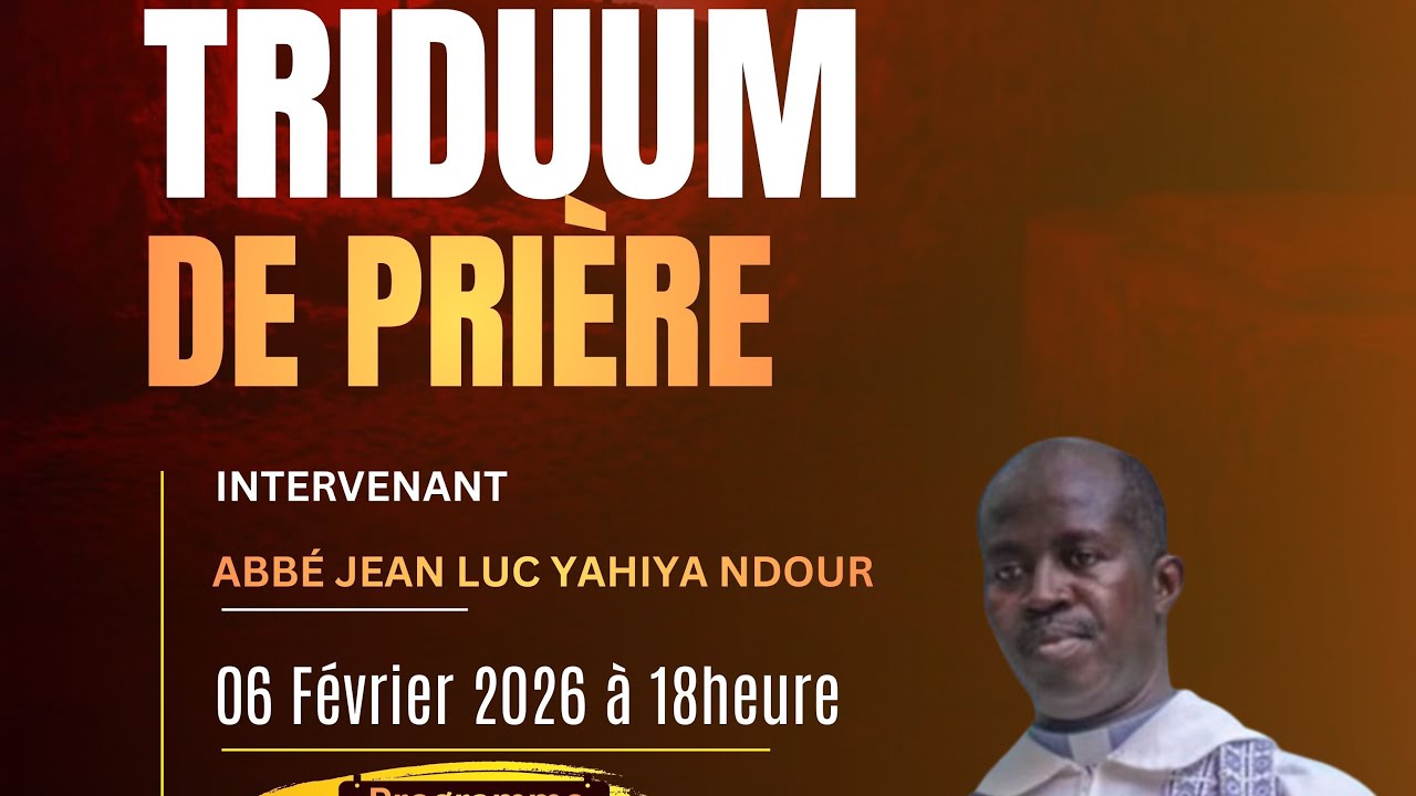 Dernier jour du triduum de prière avec l'Abbé Jean Luc Yahiya Ndour ( L'Exorciste)