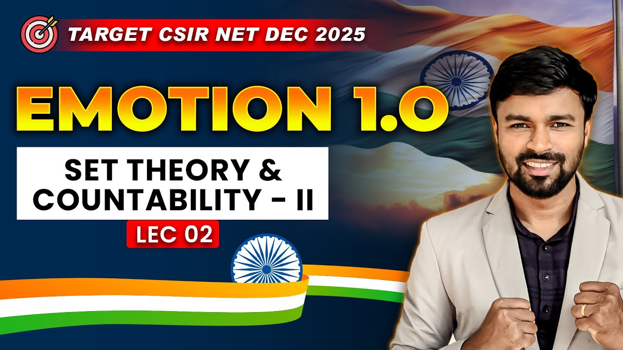 Set Theory & Countability | CSIR NET Mathematics | Details with Questions | IFAS