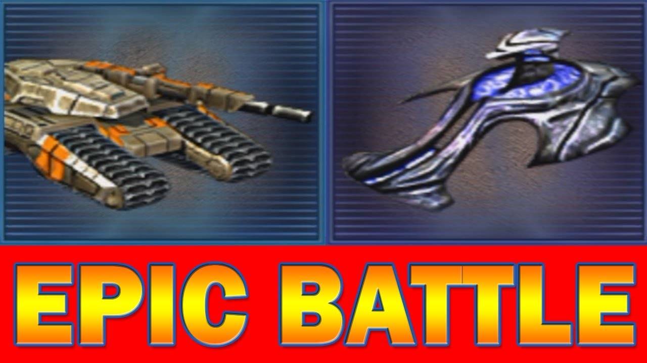 GDI Predator vs Scrin Seeker Tank