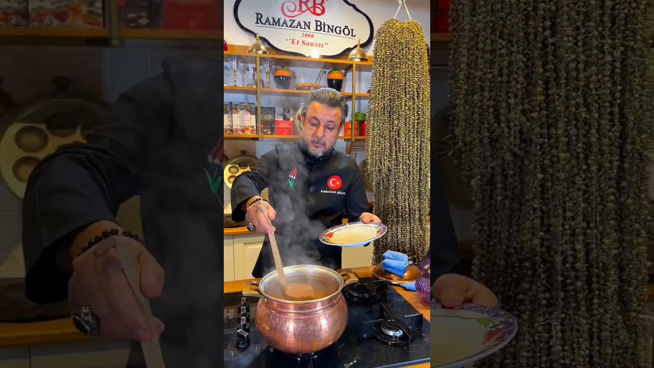 Bamya &Ccedil;orbası Nasıl Yapılır? #konya #yemektarifleri #shorts