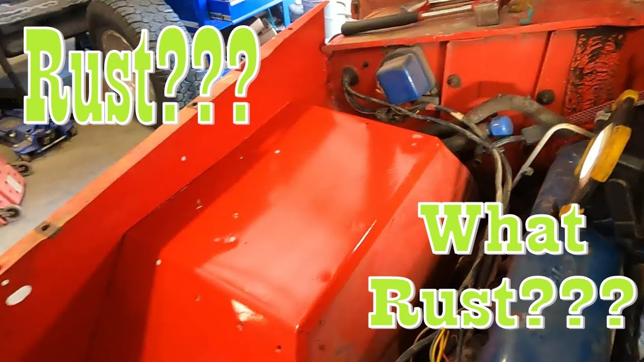 Early Bronco fender rust fix PART 2.  Viking Red paint!