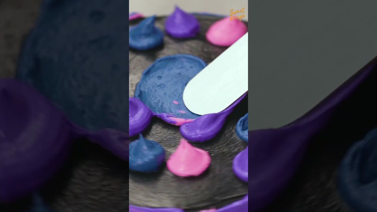 Galaxy Chocolate Cake Decorating | Amazing Galaxy Cake | Inspired by Guardian of the Galaxy vol. 3
