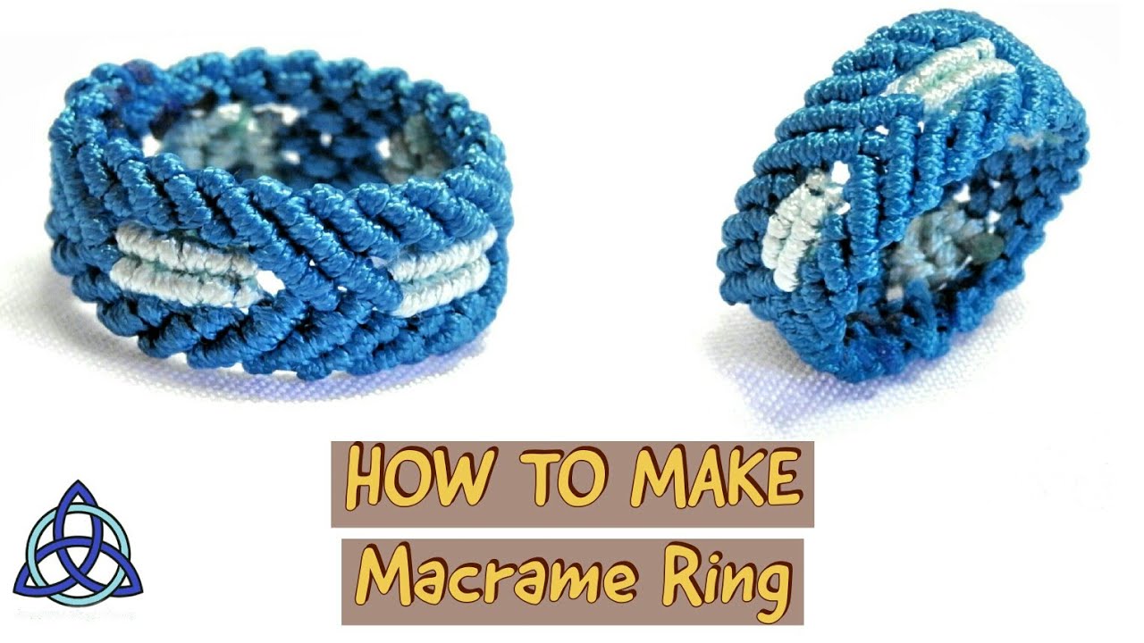 How to Make Macrame Ring | DIY EASY Ring