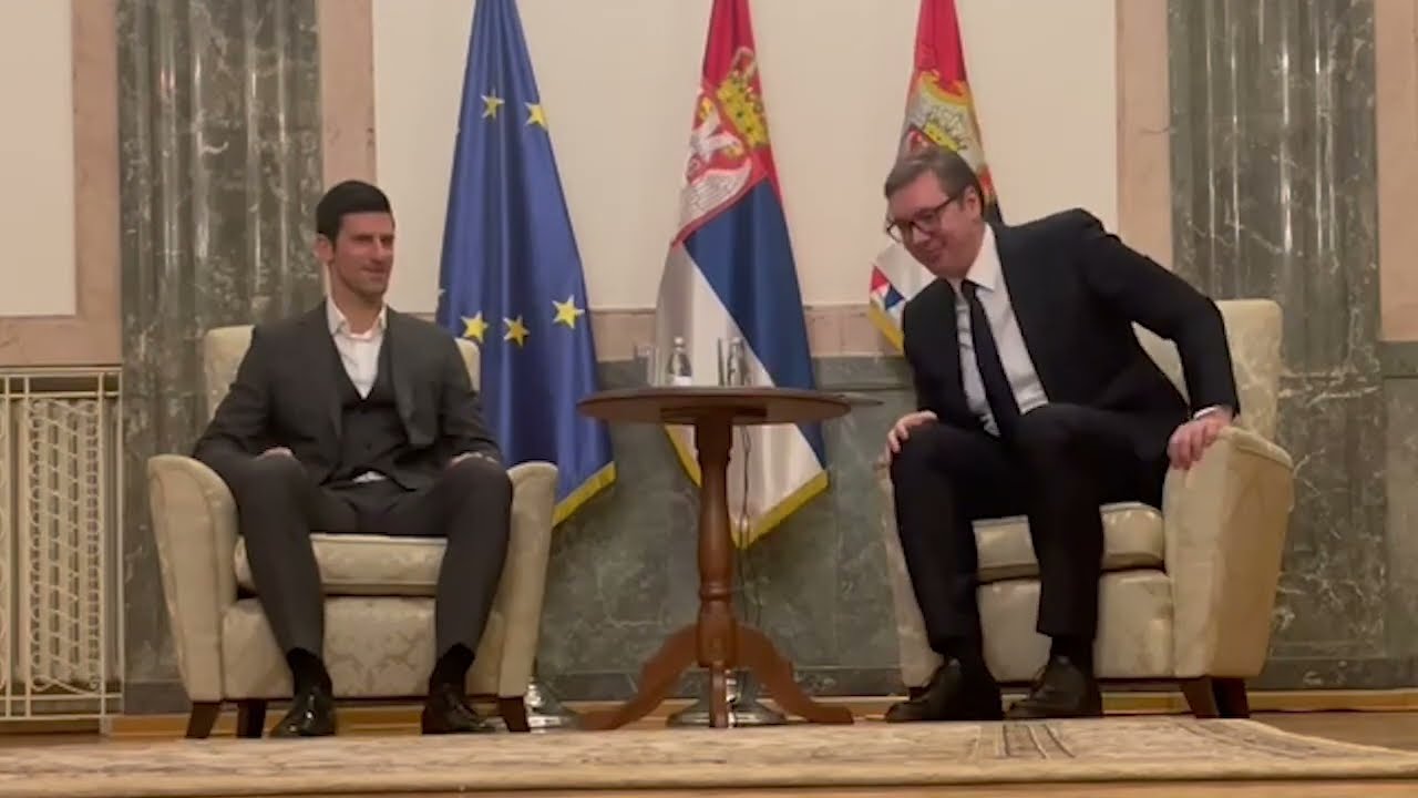 NOVAK KOD PREDSEDNIKA - Predviđam da će pobediti sve na RG, Vimbldonu i US Openu!