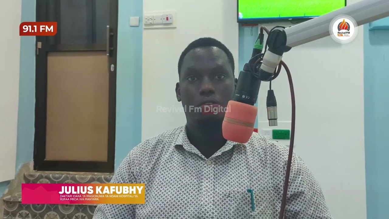 MABADILIKO YA MKOJO YAWEZA KUASHIRIA TATIZO LA FIGO - DKT JULIUS