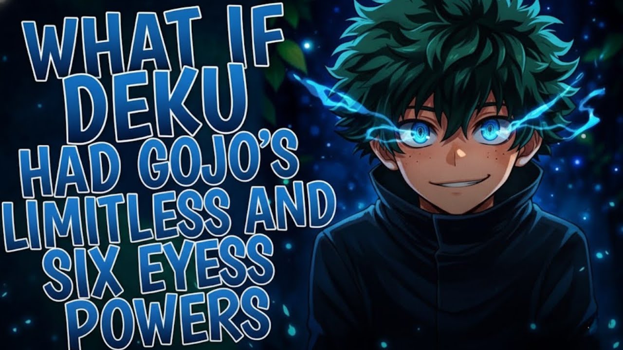 What If Deku Had Gojo Satoru’s Limitless and Six Eyes Powers?
