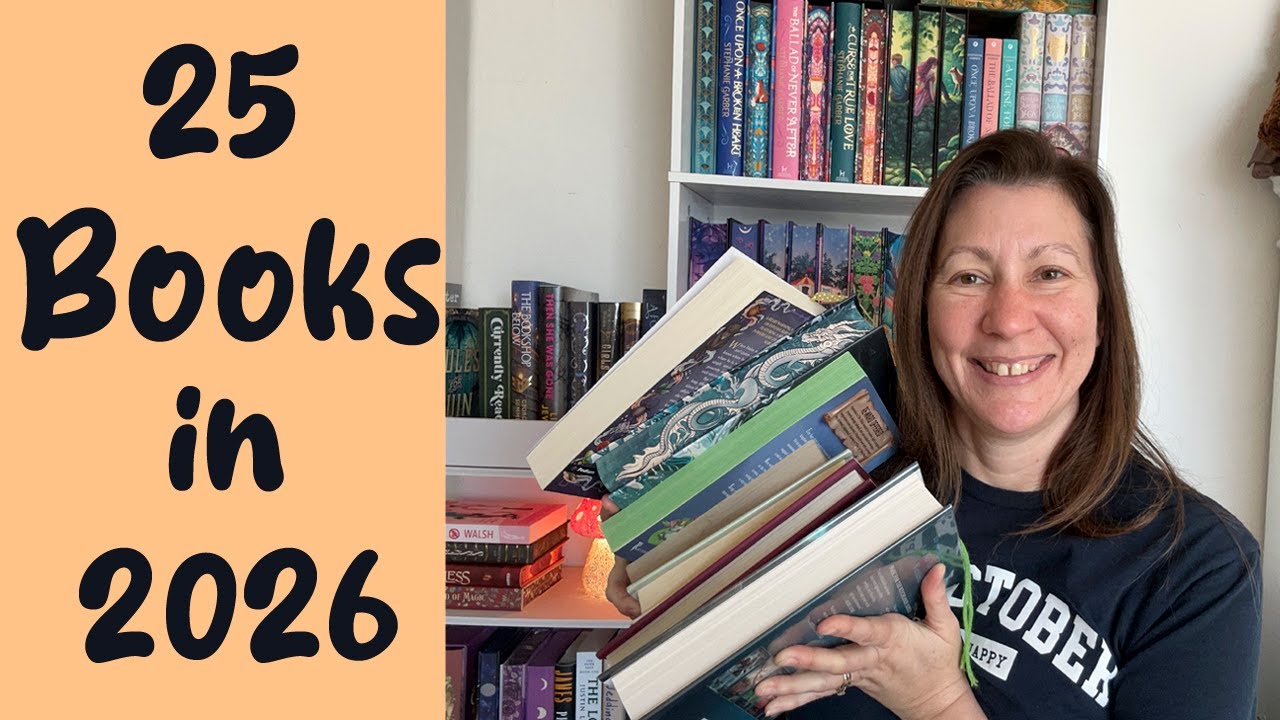 My Yearly TBR for 2026 - The 25 Books I'd Like to Make a Priority Reading | 26 in 2026