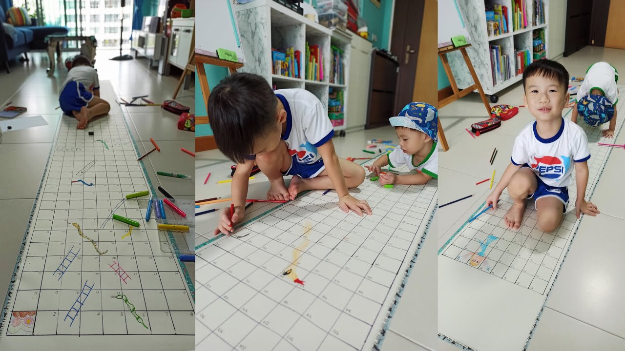 DIY Snakes and Ladders by Jaydon&Caleb