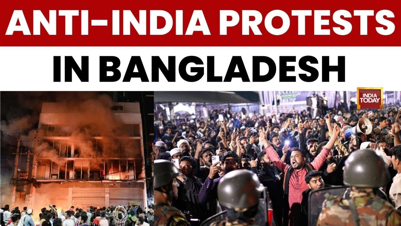 Bangladesh Protest Erupts After Youth Leader&rsquo;s Death | Anti-India Protests, Mission Attacked