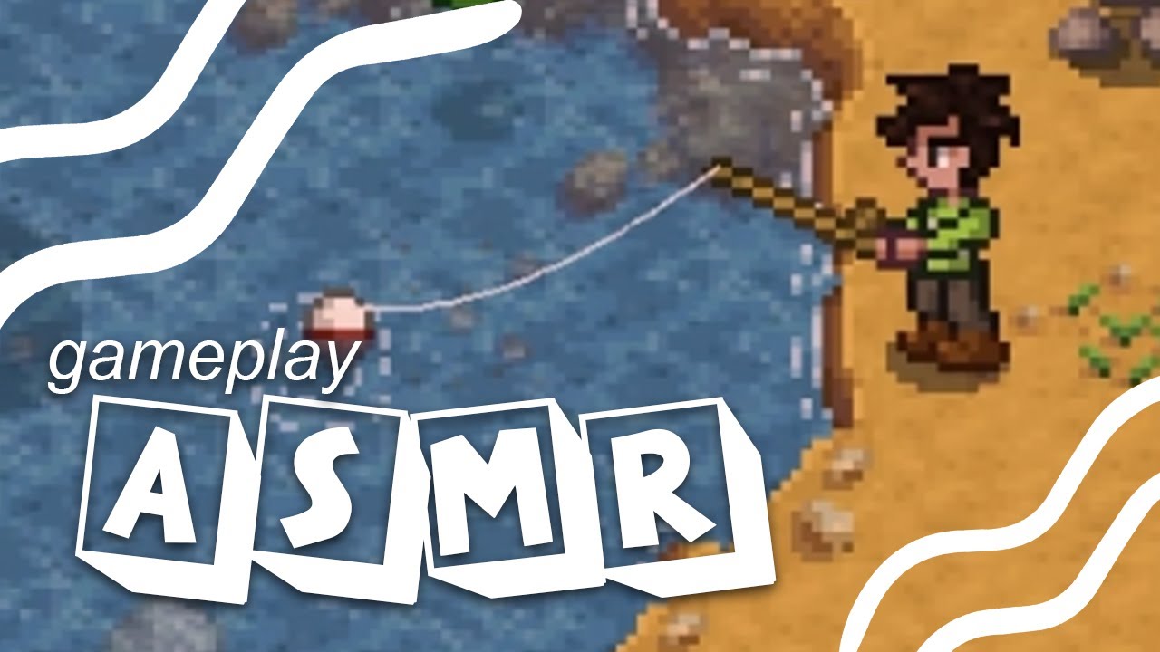 asmr ♡ finding my dad and learning to fish ⋆𐙚₊˚⊹ whispering & gum chewing - stardew valley ⋆౨ৎ˚⟡˖ ࣪