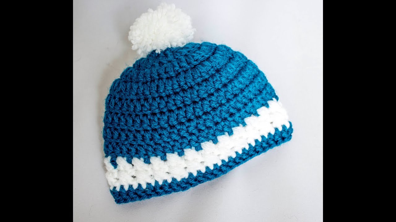 Bonnet très simple pour nouveau né