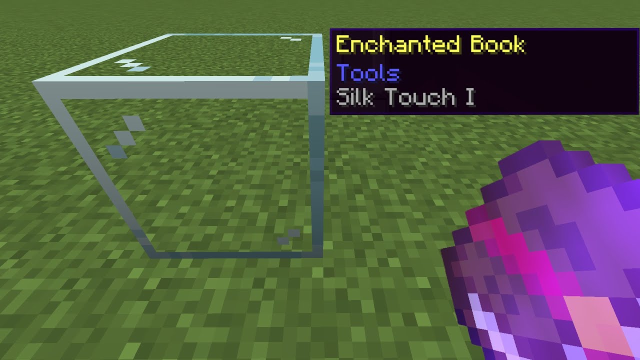 what if I break glass with silk touch book
