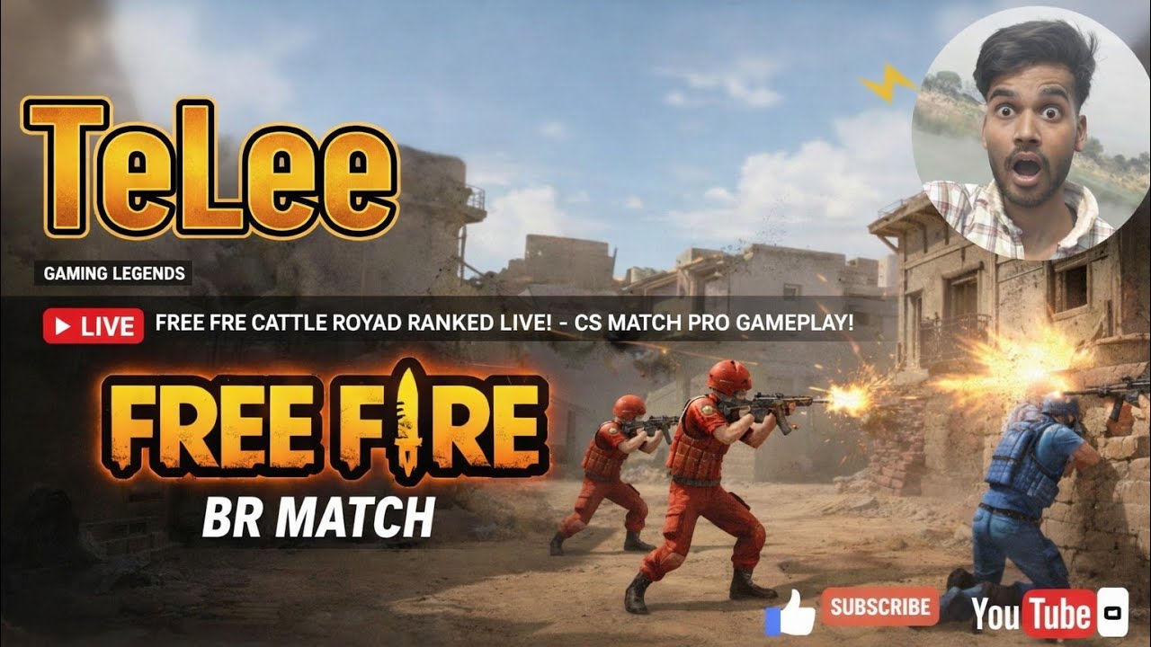 free fire live gaming BR match