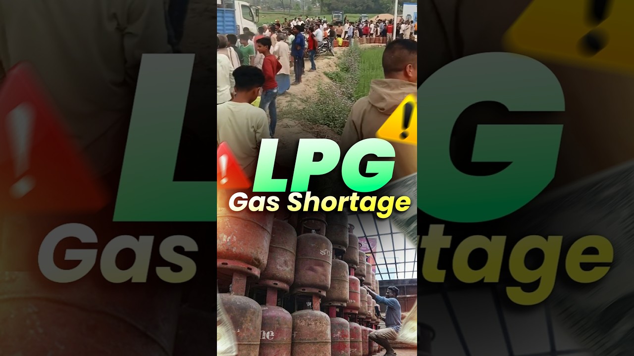 LPG Gas Crisis in India 😱 Govt Strict Action on Black Marketing | LPG Shortage Update