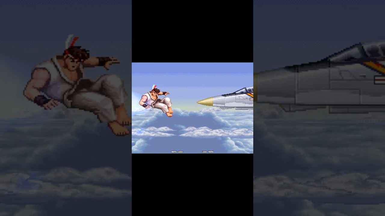 Типичный Брэд Рю против Гайла из SF2 Ultimate