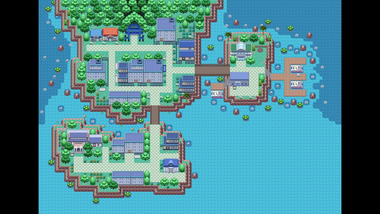 The Evolution of Pokemon Rejuvenation's Maps | Terajuma Islands | Part 2