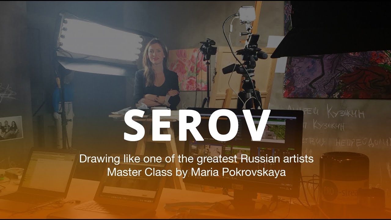 Artclever first stream &bull; Master Class of Graphics by Maria Pokrovskaya