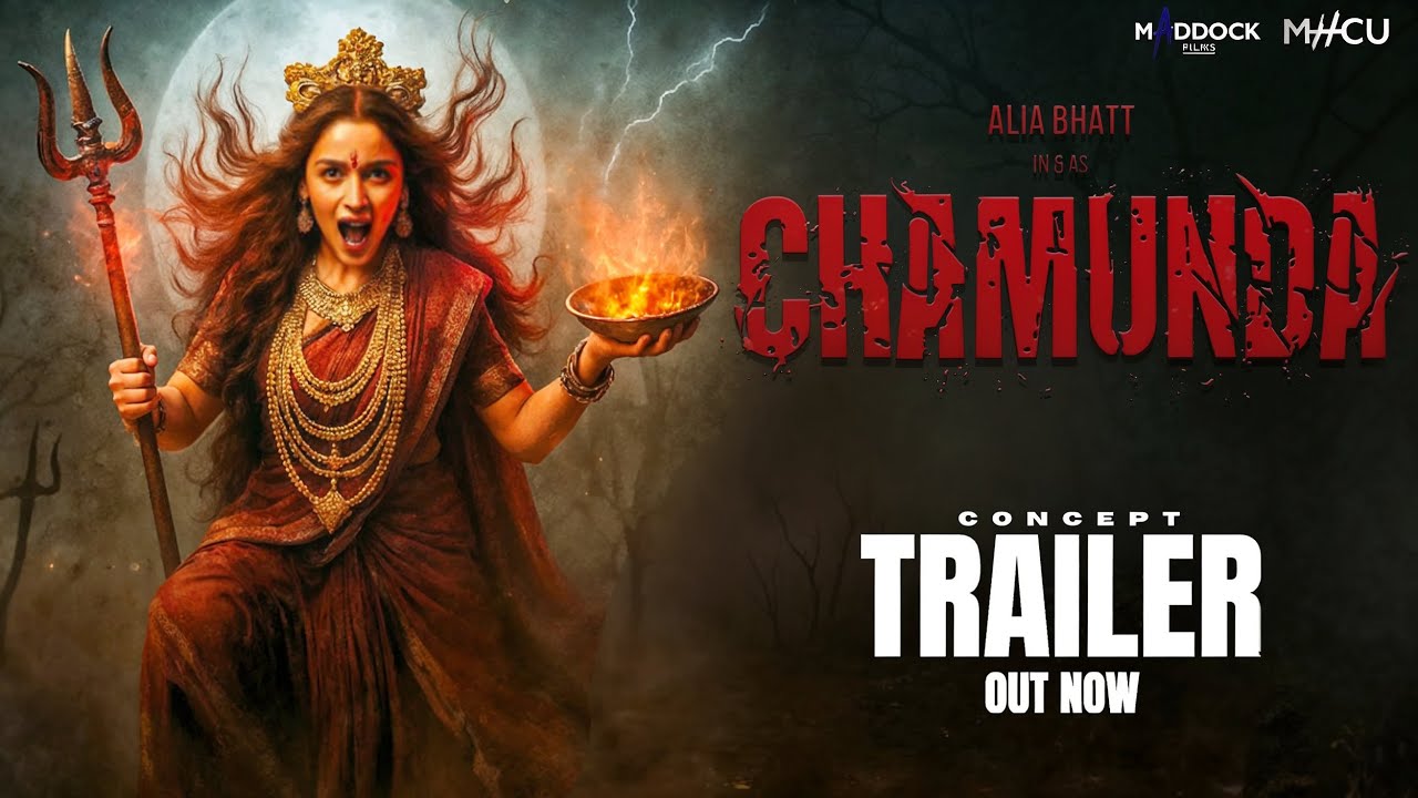 Chamunda | Concept Trailer | Alia Bhatt |Shah Rukh Khan | Dinesh Vijan | Maddock Films | 2027