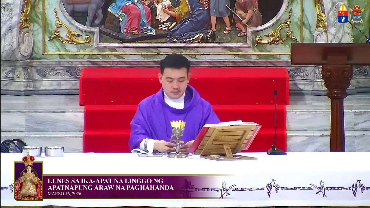 𝐋𝐈𝐕𝐄: 𝐁𝐀𝐍𝐀𝐋 𝐍𝐀 𝐌𝐈𝐒𝐀 | Lunes sa Ika-Apat na Linggo ng Apatnapung Araw na Paghahanda
