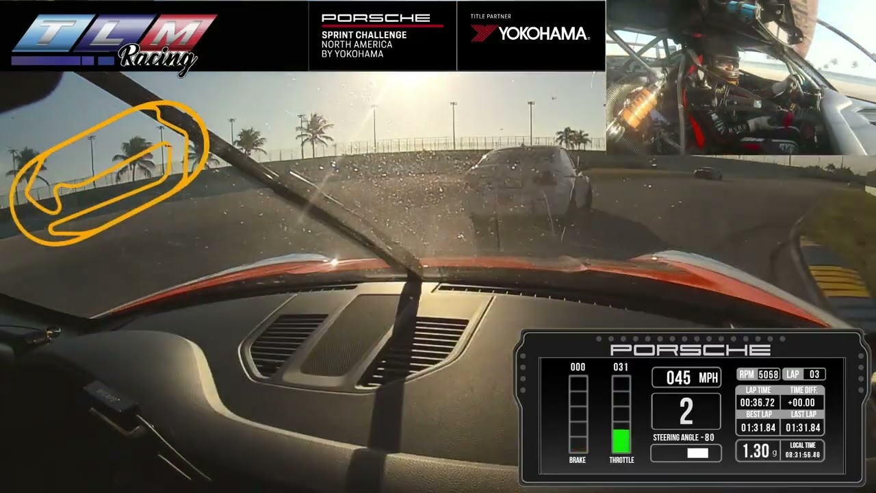 FARA Race of Champions FULL Qualifying Run! Porsche 992 GT3 at Homestead Miami Speedway || 12/20/25