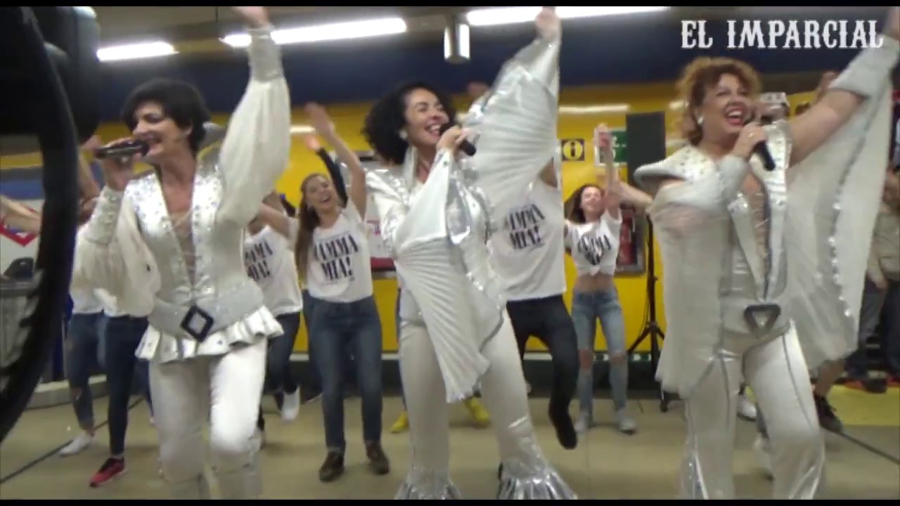 El musical Mamma Mia! en el Metro de Madrid
