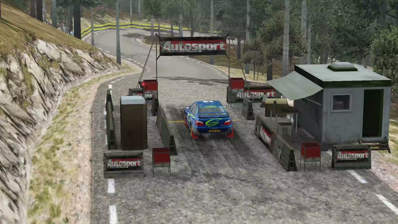 colin mcrae rally 2005 PLUS PSP classic retro rally racing game Suburu Impreza  WRX