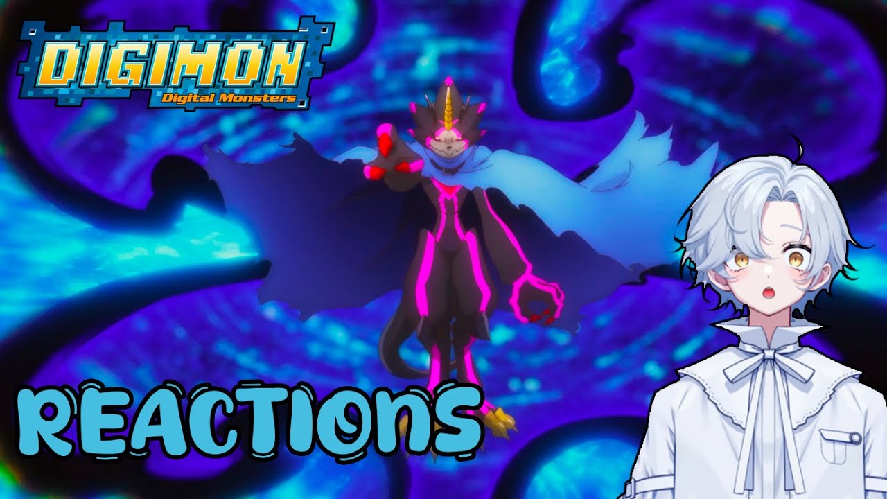 FIRST TIME REACTING TO DARK EVOLUTION SCENES IN DIGIMON ANIME