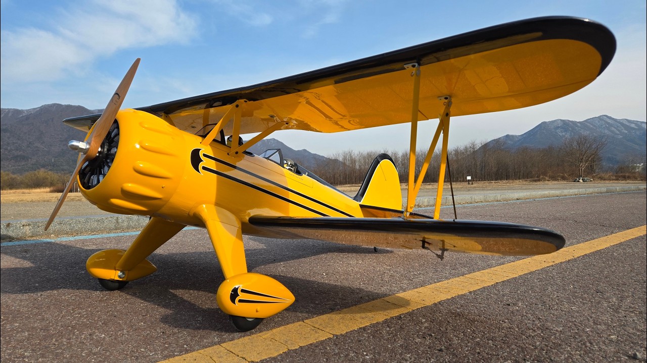 Phoenix Waco 1600mm Custom Scheme - 2nd Flight