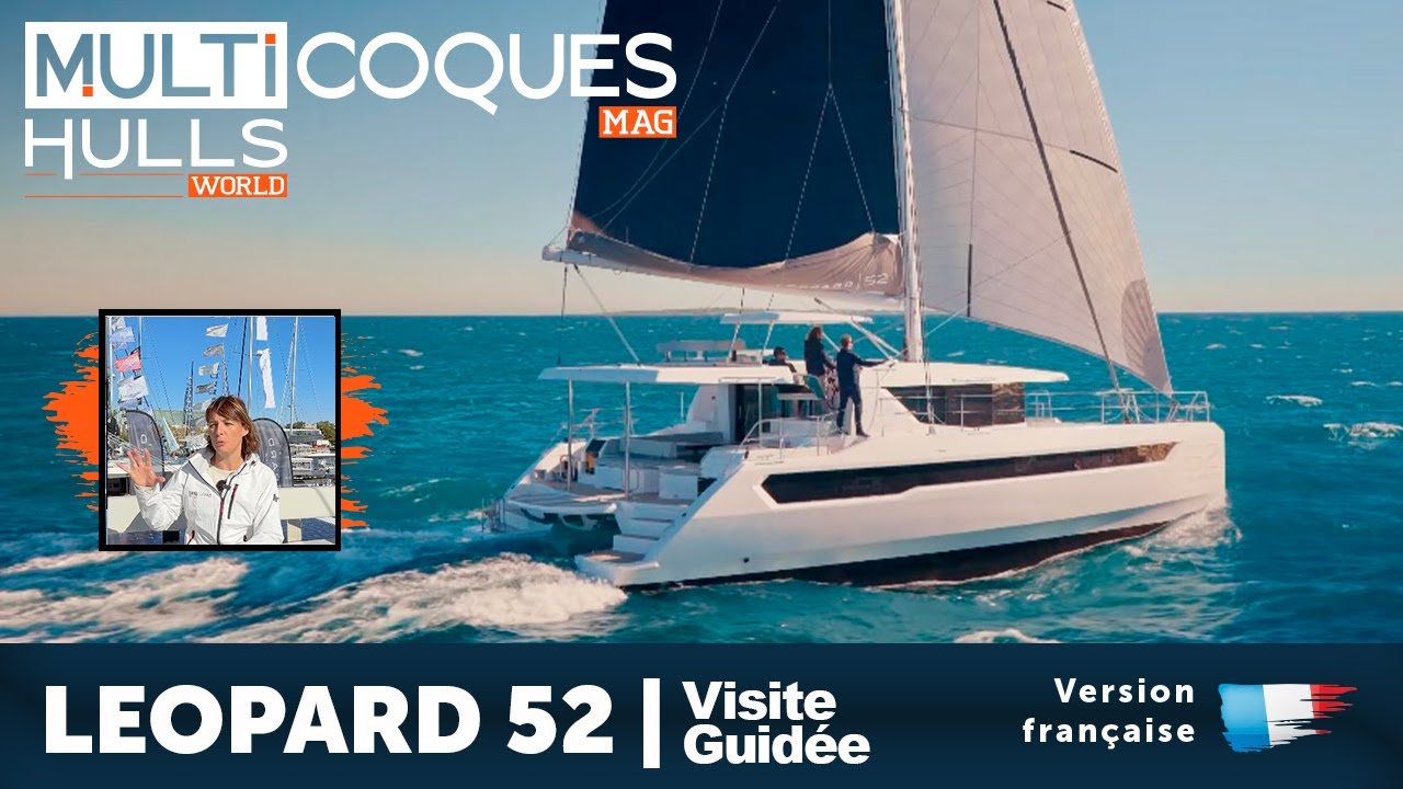 Leopard 52 Catamaran | Visite guidée | Multicoques Mag