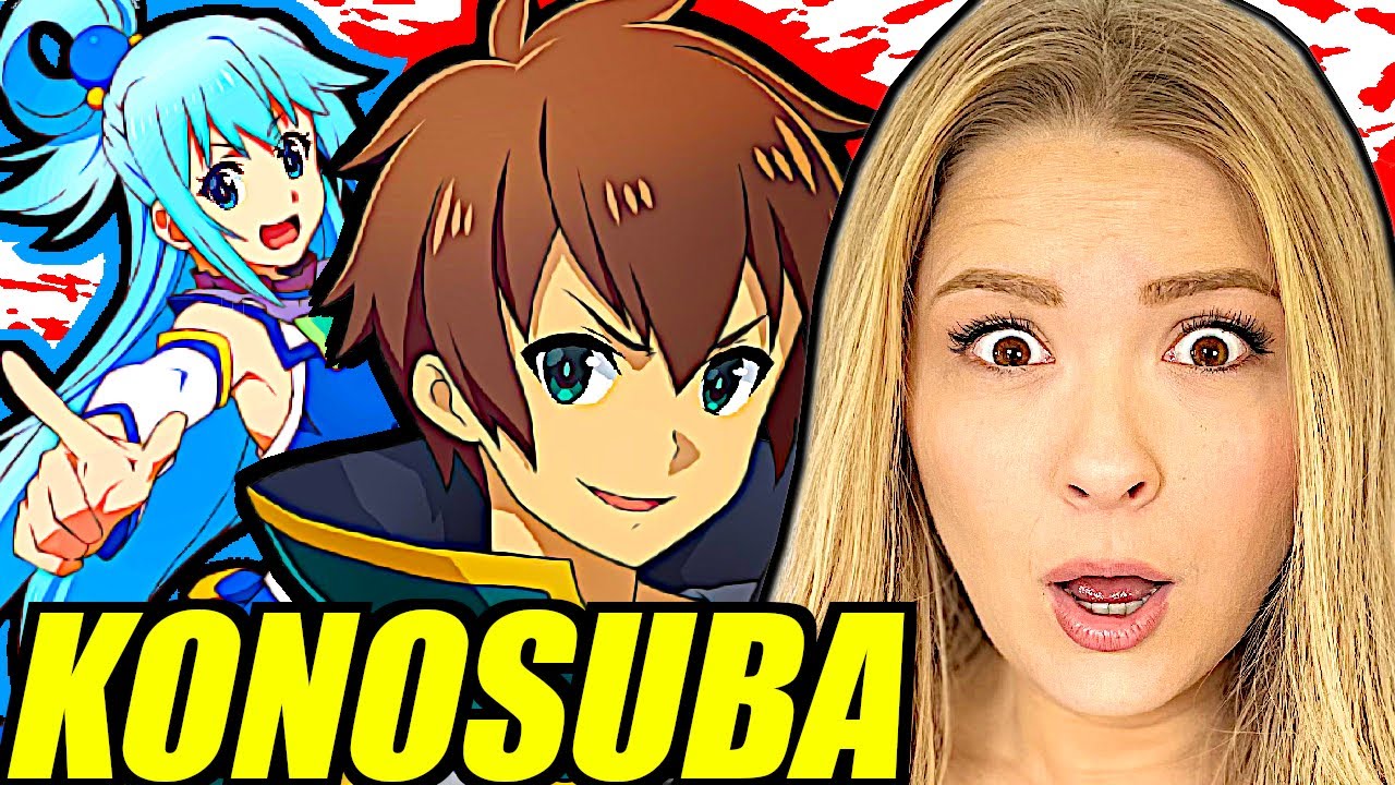 Couple Reacts To KONOSUBA For The First Time (Season 1 Supercut)