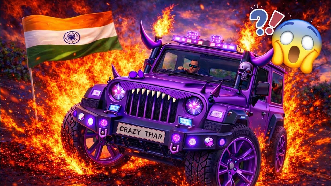 Modified Mahindra Thar Car Games: Indian Cars (Gadi Wala Game) - Car Game Android Gameplay 2026