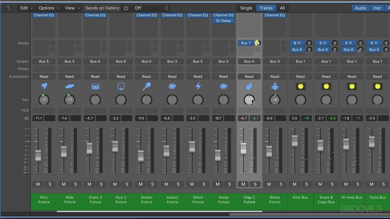 Sends on Faders & Independent Pan (Logic Pro X 10.4.2 Update Explained)