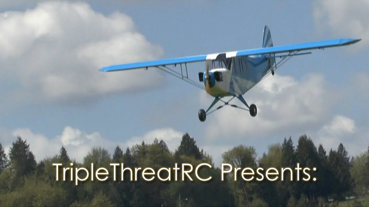 50% EP Clipped Wing J3 Cub - Maiden