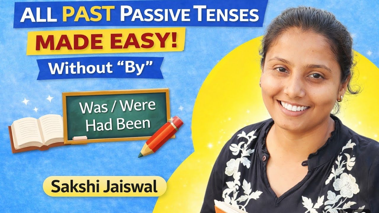 All Past Passive Tenses in One Video | Easy Trick | Spoken English Hindi
