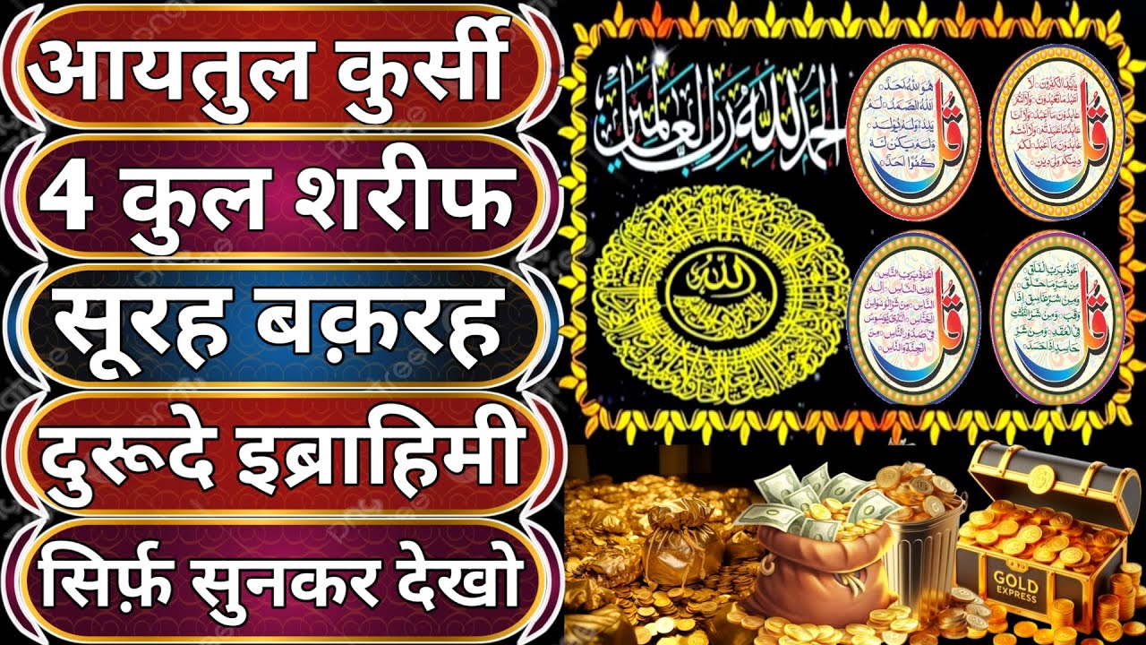 Morning Wazifa After FAJAR Prayers | 4 Qul | Ayatul Kursi | Surah Baqarah | Darood Tanjeena epi08