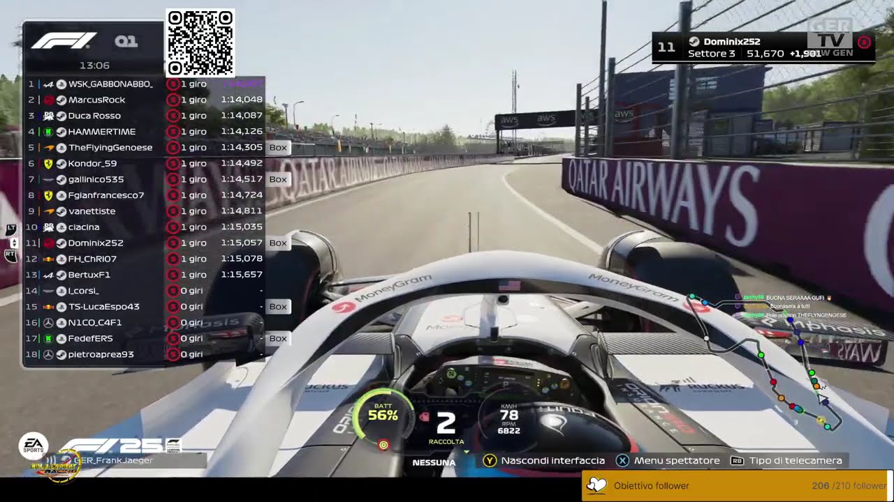 F1 25 NewGen - Season 4 - Imola