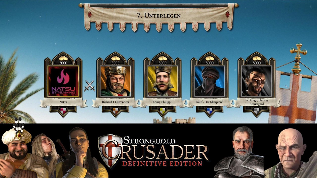 Unterlegen #2 | (Winter-DLC) Stronghold Crusader: Definitive Edition